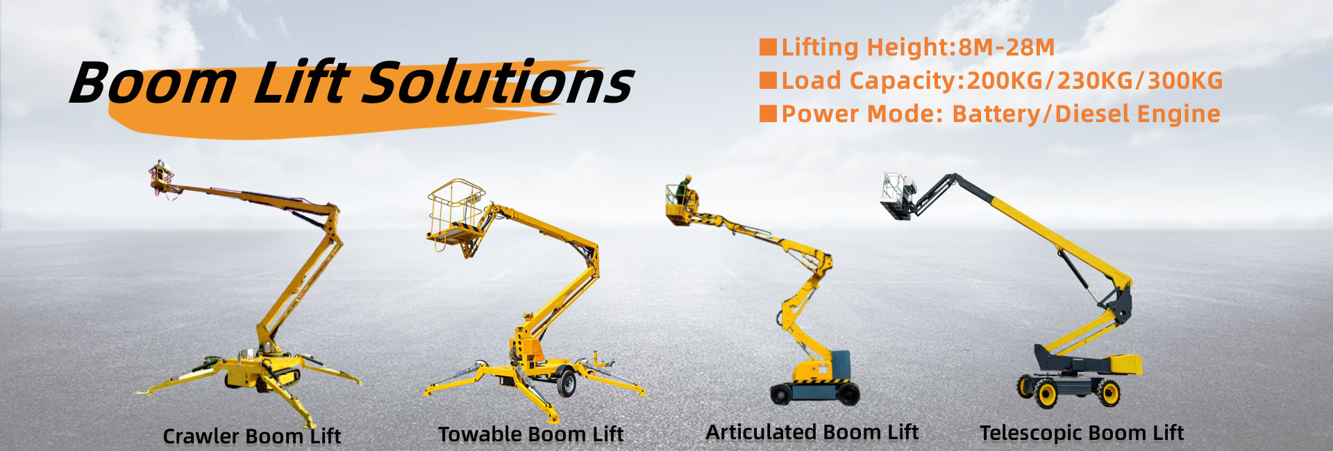 Zhongcan boom lift