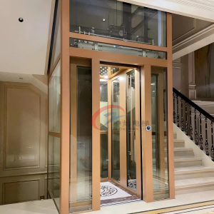 Commercial Passenger Elevator 2-6 Floors Electric Home Elevator Lift