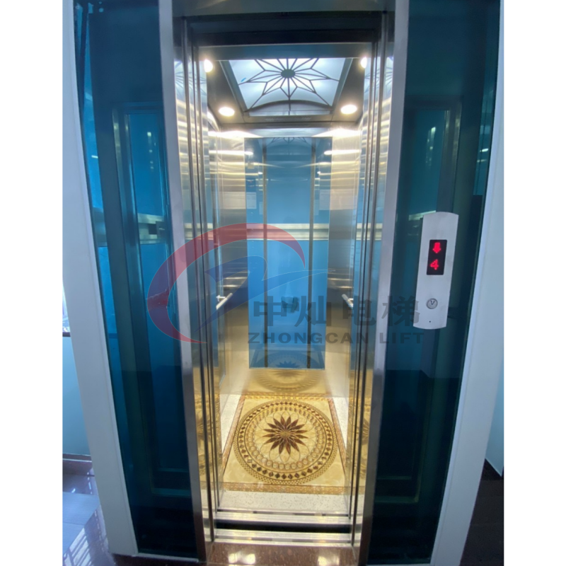 Commercial Passenger Elevator 2-6 Floors Electric Home Elevator Lift