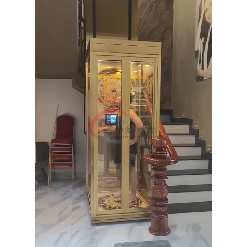 Copmact Home Lift 3 Floor 2 Persons Residential Small Home Elevator