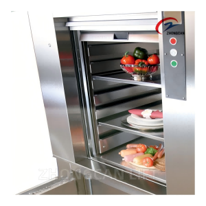 Electric Kitchen Small Food Elevator 100kg Dumbwaiter Lift