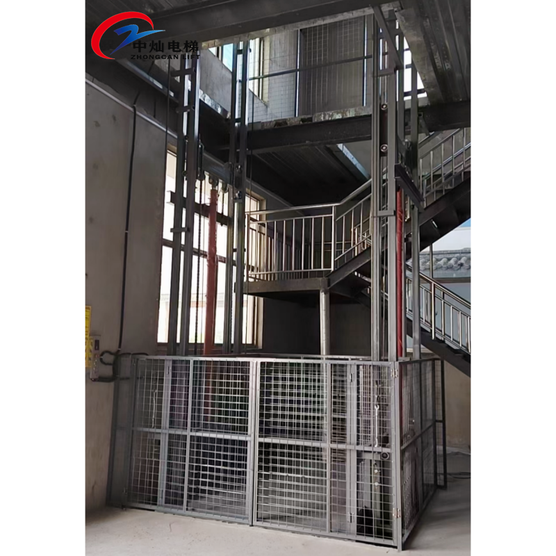 Hydraulic Cargo Lift 500-5000kg Warehouse Freight Elevator Vertical Goods Lifting Platform