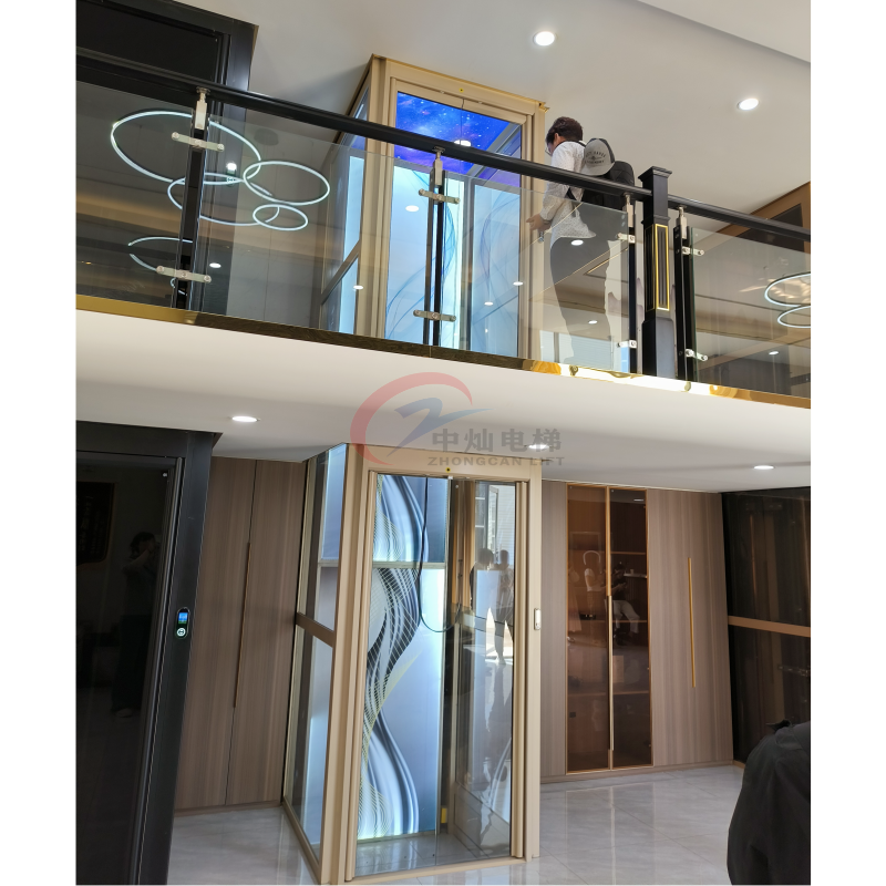 Outdoor Elevator 2-6 Floors Home Lift Residential Passenger Elevator