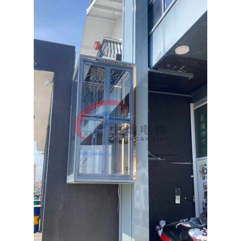 Small Home Elevator 2 Floor Mini Villa House Lift