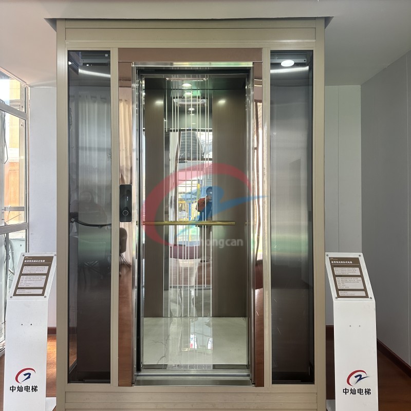 Traction Drive 2-10 Persons Commercial Passenger Elevator