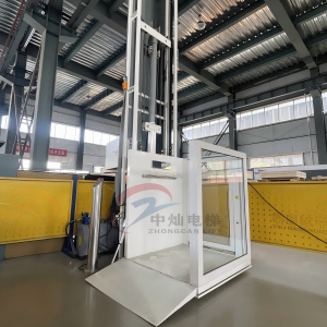 Vertical Hydraulic Wheelchair Lift Elevator Platform for the Disabled