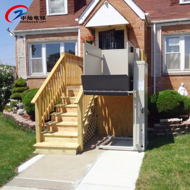 Vertical Hydraulic Wheelchair Lift Elevator Platform for the Disabled