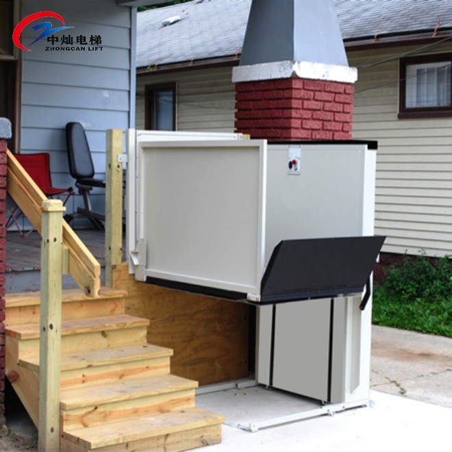 Vertical Hydraulic Wheelchair Lift Elevator Platform for the Disabled